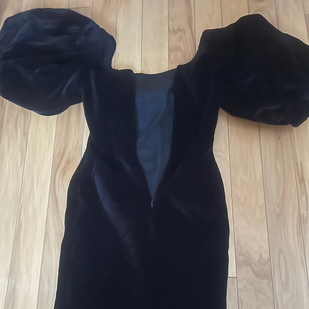 Alexander McQueen clever midi dress with puff sleeves 40It 4us - Picture 2 of 8